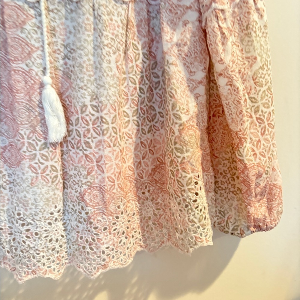 Style & Co Pale Pink & White Embroidered Tunic Top Size XL
(Bin 1) - Picture 7 of 14